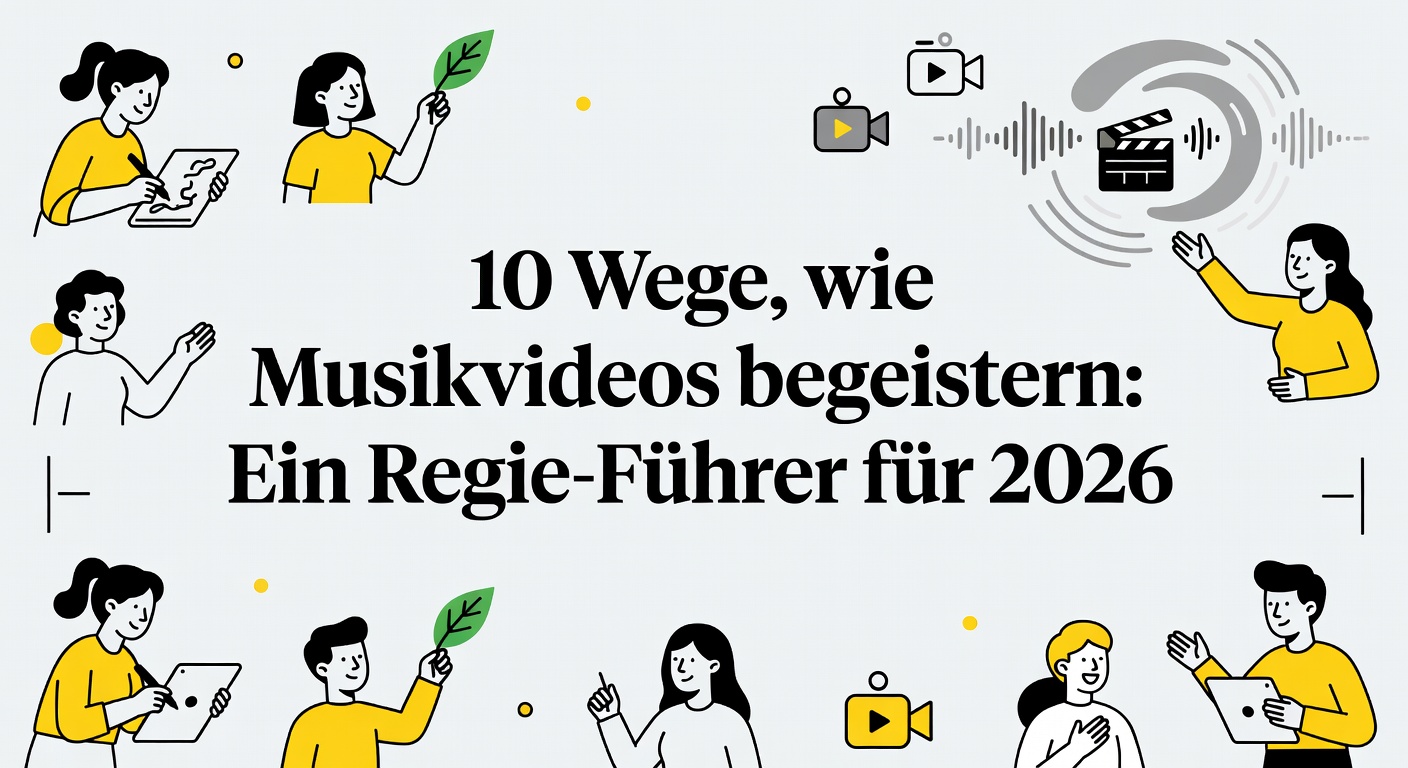 10 Wege, wie Musikvideos begeistern: Ein Regie-Führer für 2026