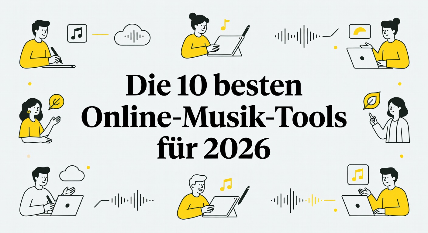Die 10 besten Online-Musik-Tools für 2026