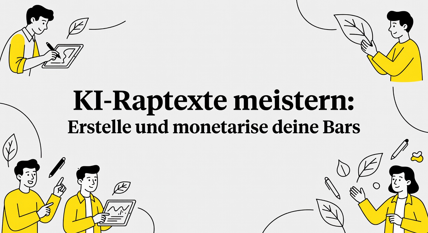 KI-Raptexte meistern: Erstelle und monetarisiere deine Bars