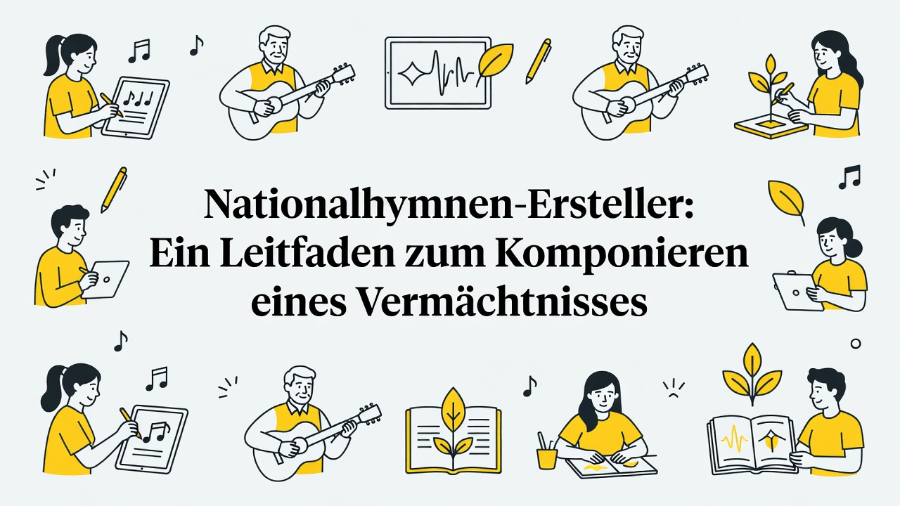 Nationalhymnen-Ersteller: Ein Leitfaden zum Komponieren eines Vermächtnisses