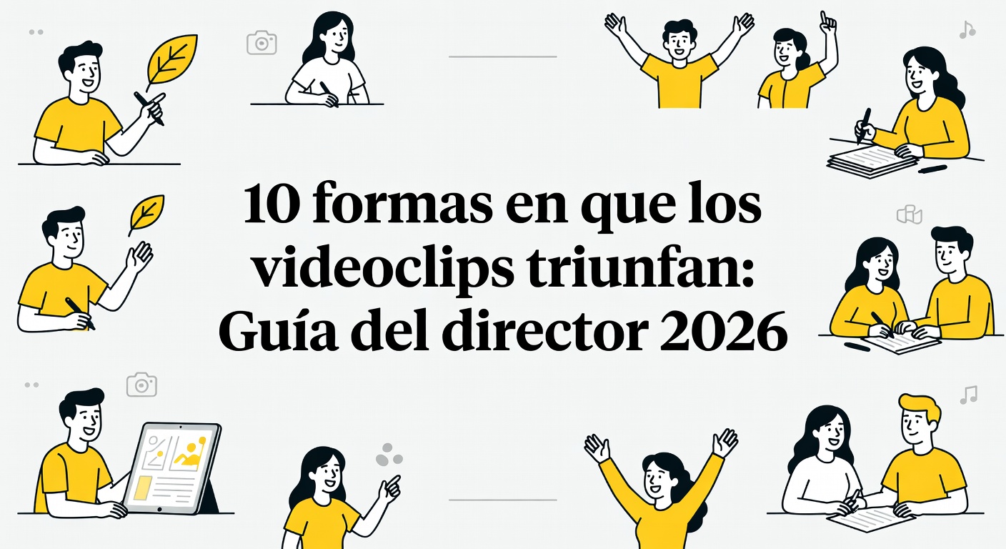 10 formas en que los videoclips triunfan: Guía del director 2026