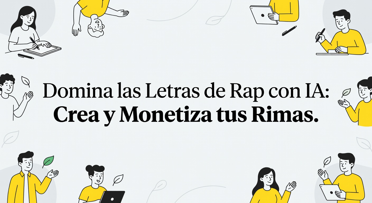 Domina las Letras de Rap con IA: Crea y Monetiza tus Rimas