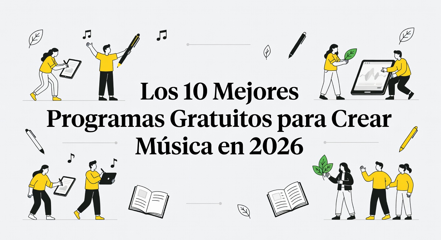 Los 10 Mejores Programas Gratuitos para Crear Música en 2026