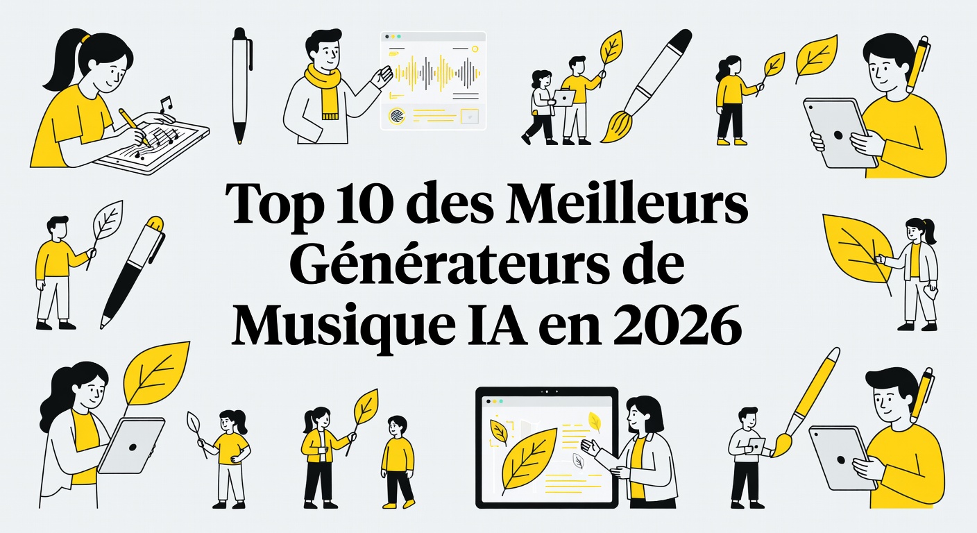 Top 10 des Meilleurs Générateurs de Musique IA en 2026