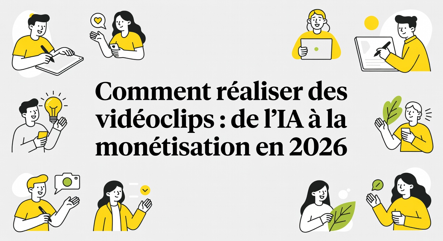 Comment réaliser des vidéoclips : de l'IA à la monétisation en 2026