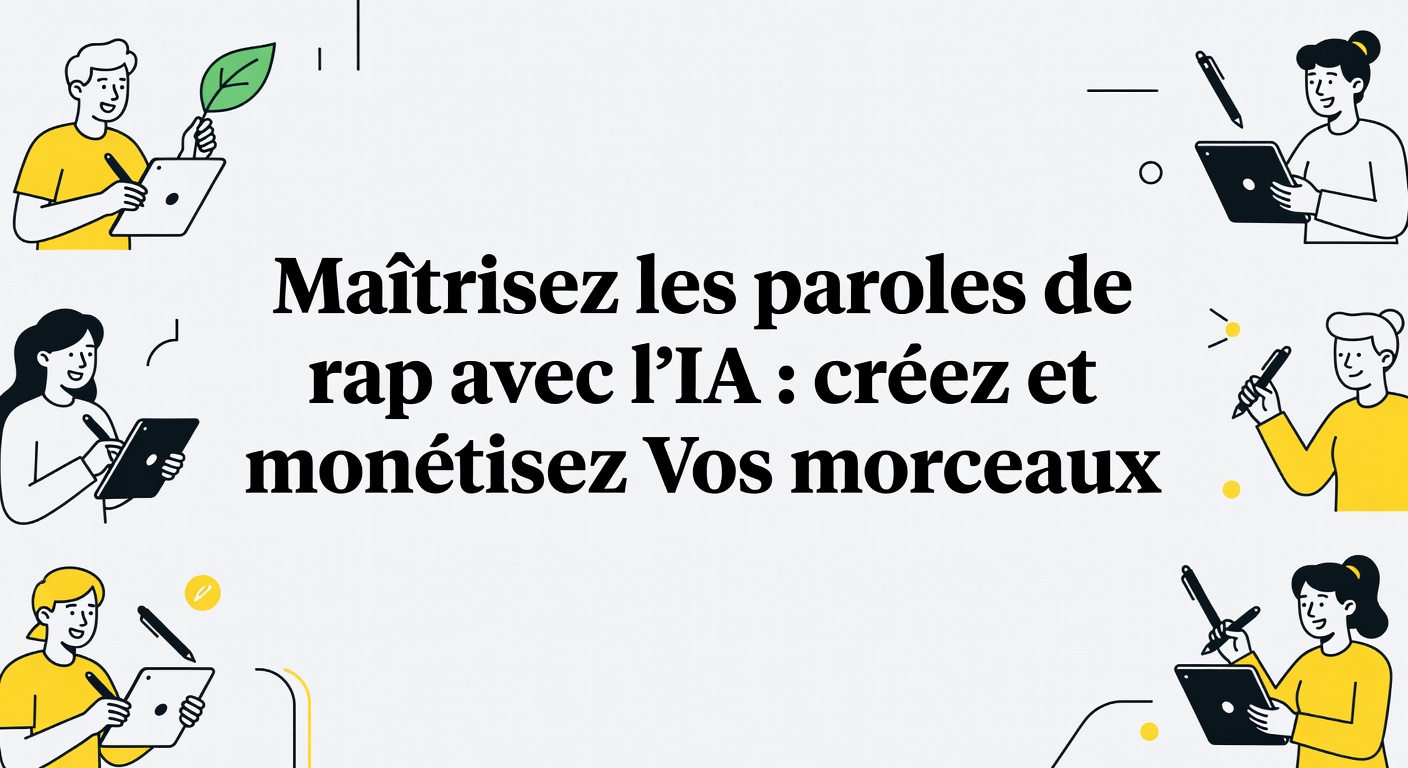 Maîtrisez les paroles de rap avec l'IA : créez et monétisez vos morceaux