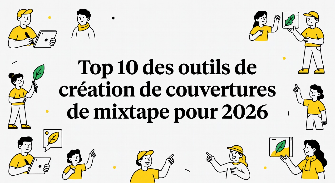 Top 10 des outils de création de couvertures de mixtape pour 2026