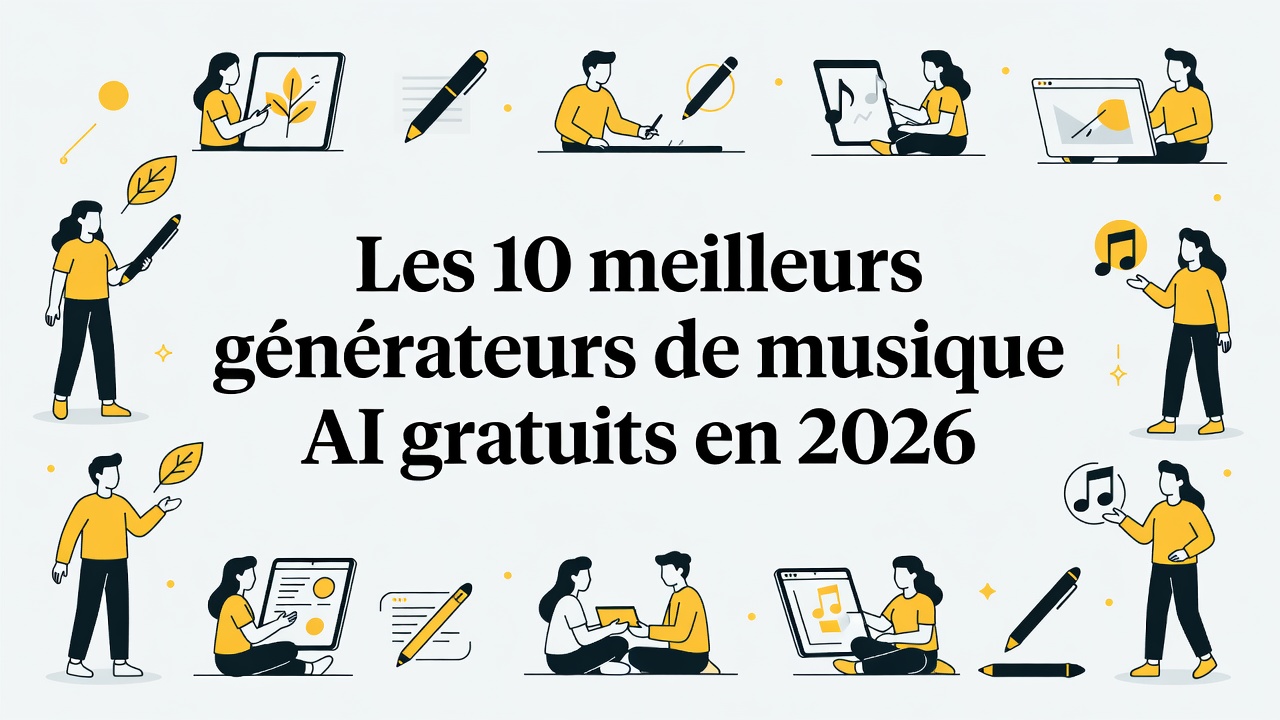 Les 10 meilleurs générateurs de musique AI gratuits en 2026