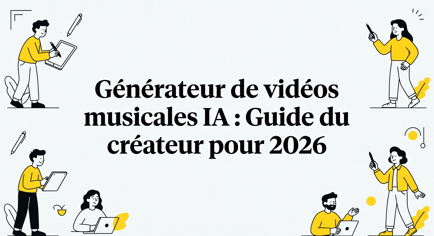 Générateur de vidéos musicales IA : Guide du créateur pour 2026