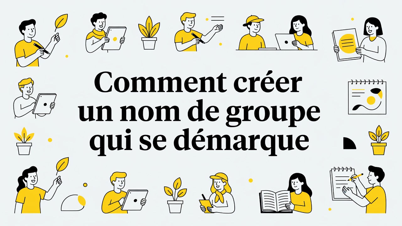 Comment créer un nom de groupe qui se démarque